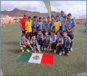 foto con bandera de México