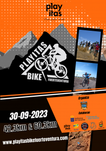 Cartel Playitas Bike